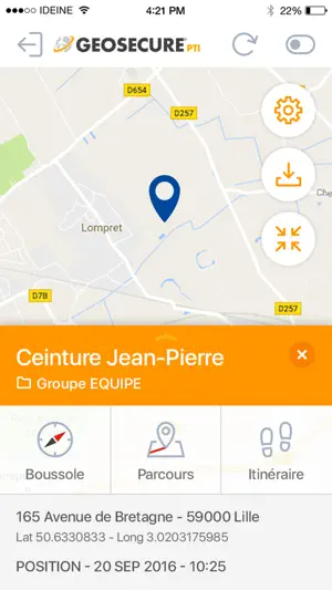 GEOSECURE Supervision screenshot 3