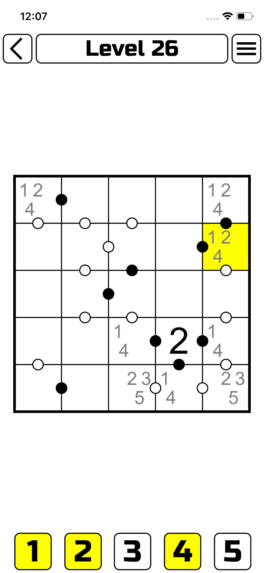 Kropki Puzzle