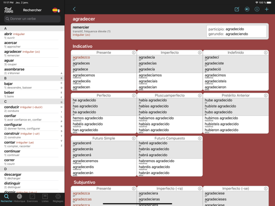 Screenshot #6 pour Espagnol: Verbes & Conjugaison