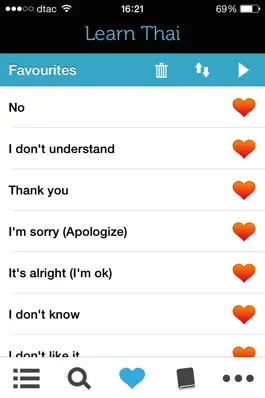 Game screenshot Learn Thai -Travel Phrasebook hack