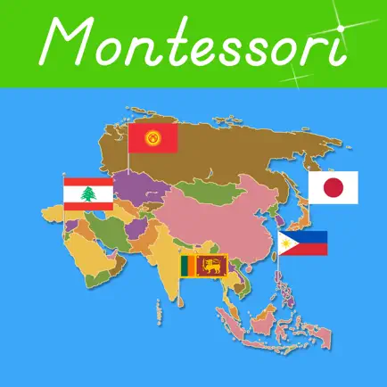 Asia - Montessori Geography Cheats