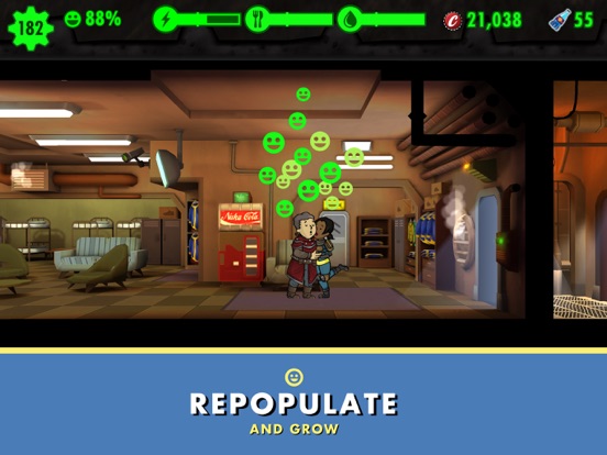 Fallout Shelter iPad app afbeelding 7