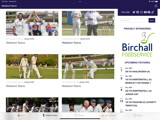 Screenshot #5 pour Lowerhouse Cricket Club