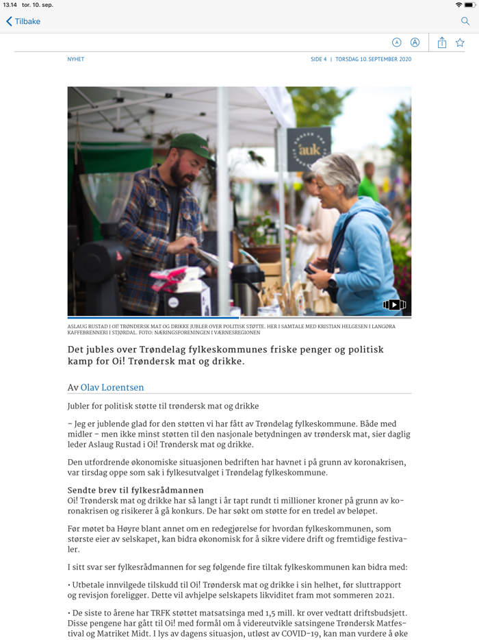 Trønder-Avisa eAvis