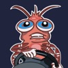 Lucky shrimp icon