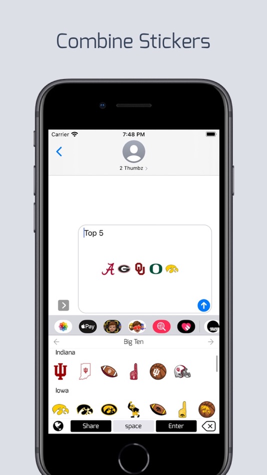 College Emojis - 2.3.1 - (iOS)