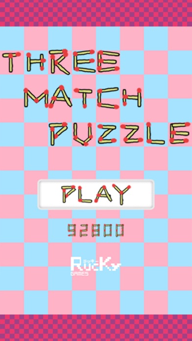 THREE MATCH PUZZLE Screenshot