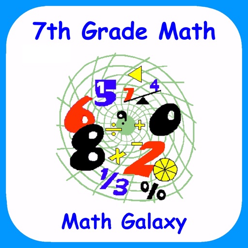 7th Grade Math - Math Galaxy icon
