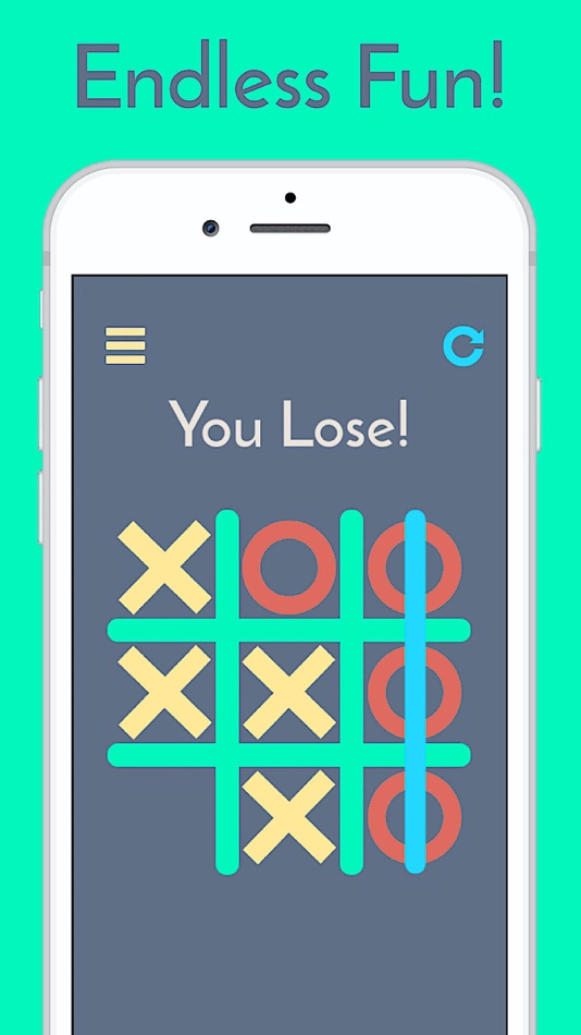 #3. Tic Tac Toe × (iOS) 由: WALABOK LLC