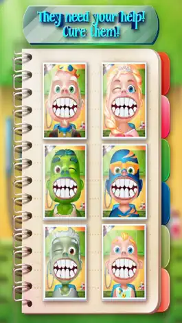 Download Mini Superheroes Crazy Dentist Game screenshot Mini Superheroes Crazy Dentist hack