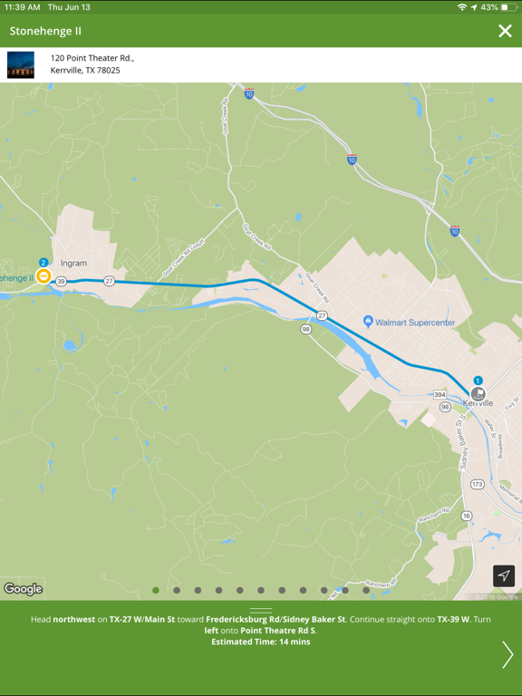 Visit Kerrville TX! iPad screenshot 9 - Travel app