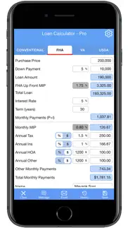 loan calc-pro iphone screenshot 3