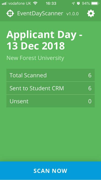 EventDayScanner Screenshot