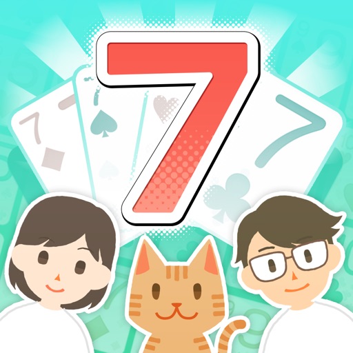 みんなの7ならべ - 定番トランプゲーム icon