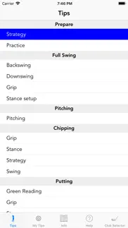 golfmaster tips iphone screenshot 1