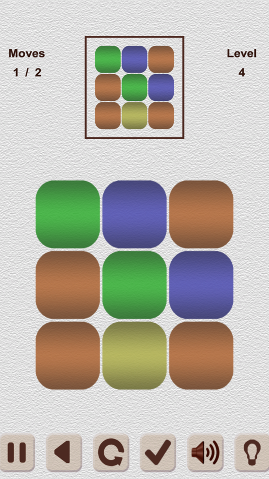 #4. Puzzle flat cube (iOS) 由: Ruslan Goncharenko
