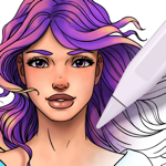 Chroma - Adult Coloring Book на пк