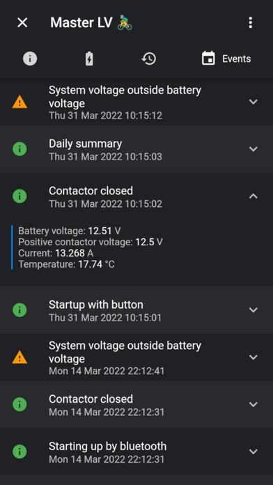 MG Energy Connect Screenshot