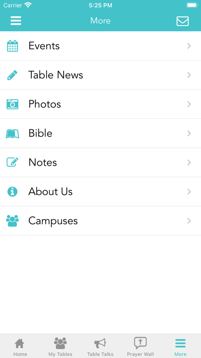 The Table App Screenshot