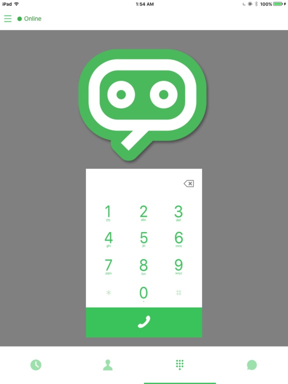 Qontact (Roaming) iPad screenshot 1 - Travel app