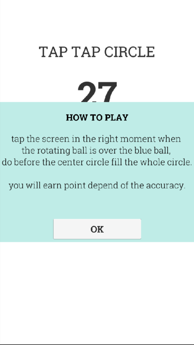 Tap Tap Circle Screenshot