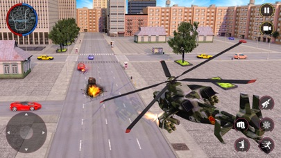 Flying Mech Robot War games 3D Screenshot