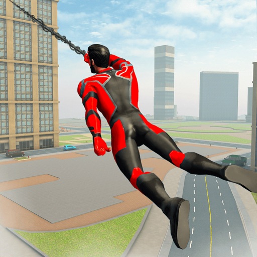 Flying Spider Rope Hero iOS App