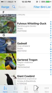 belize birds field guide iphone screenshot 1