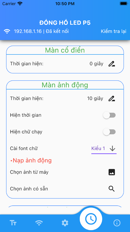 #4. Đồng hồ led p5 (iOS) 由: VAN NGUYEN DAO