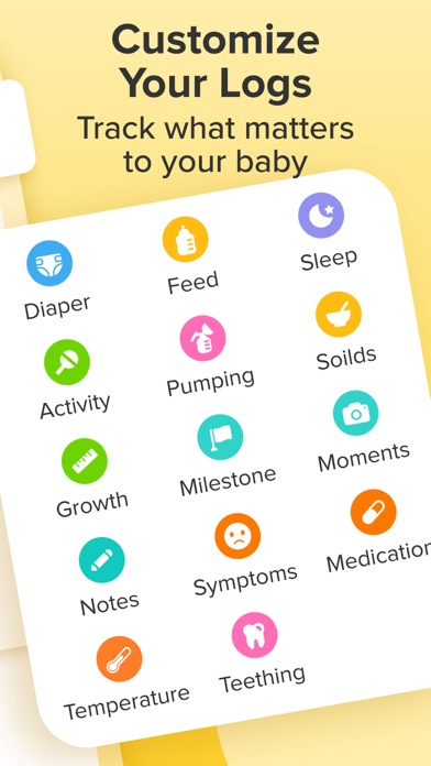 Glow Baby Tracker & Growth App Screenshot