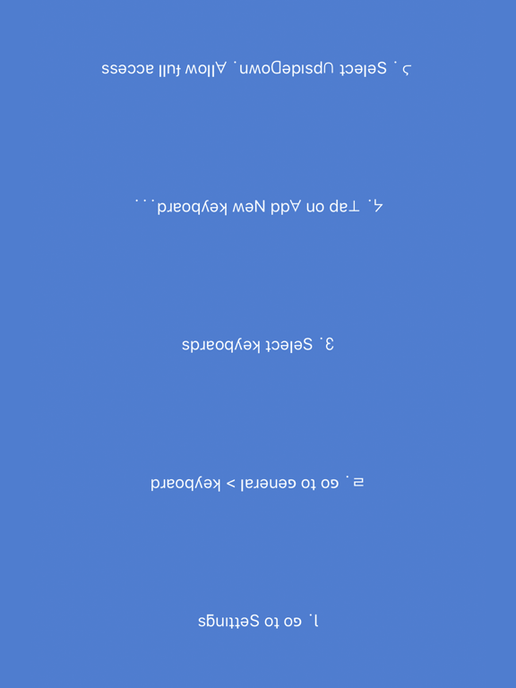 Screenshot #5 pour uʍopǝpısd∩ - Write Upside Down