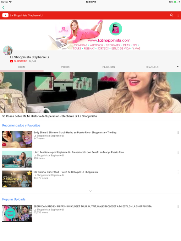 SHOPPINISTA. iPad screenshot 1 - Shopping app