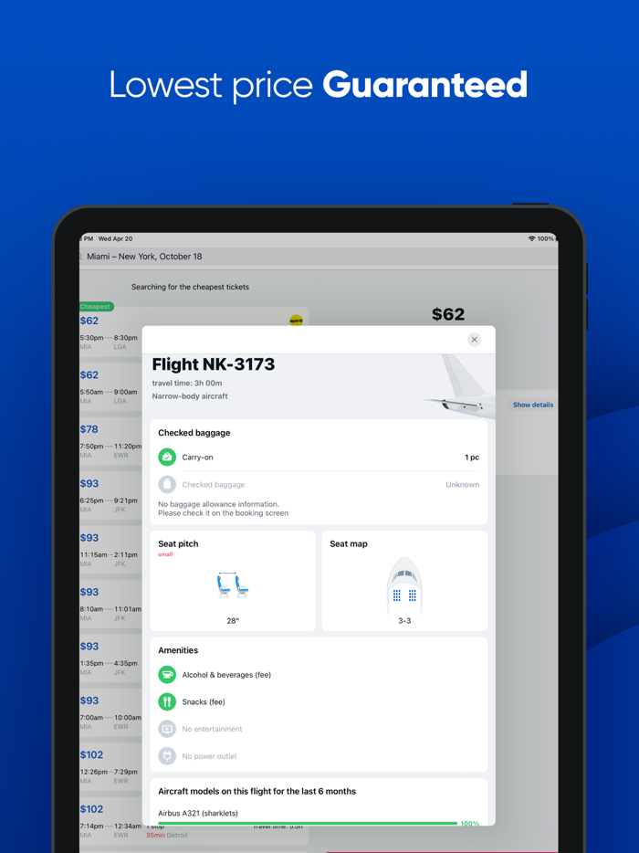 Airline Fare Compare - Flights