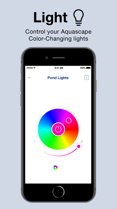 Aquascape Smart Control App Screenshot