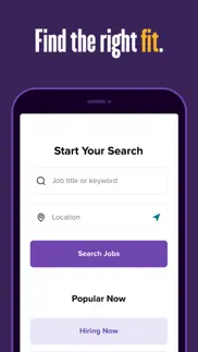 monster job search iphone screenshot 1
