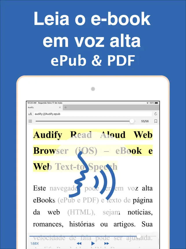 Audify texto em voz web (TTS‪)‬_3