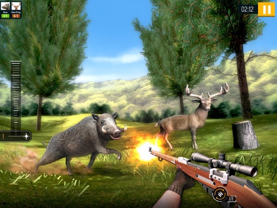 Wild Animal Hunting 2019 iPad screenshot