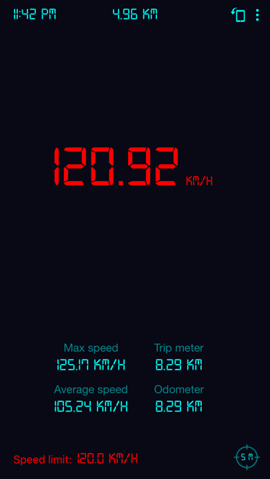 GPS Speedometer: Odometer Screenshot