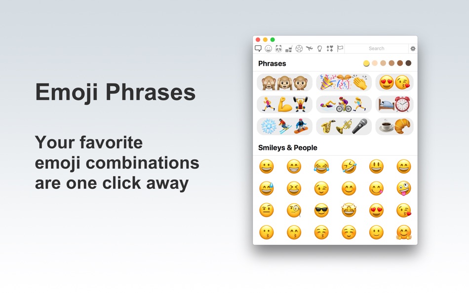 #1. Emojise (macOS) 由: Zafer ARICAN