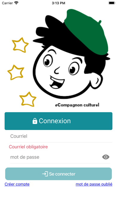 eCompagnon culturel Screenshot