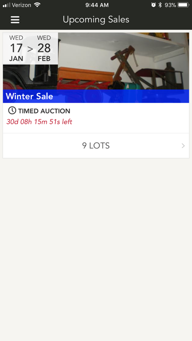 Lloyds of Lakeland Auction Screenshot
