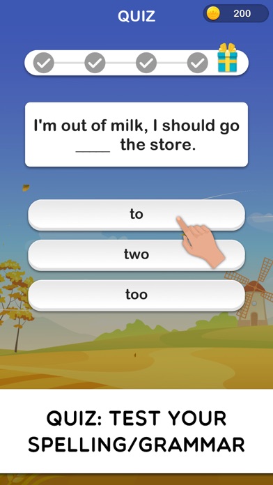 Harvest of Words - Word Stack Screenshot