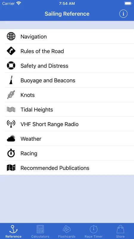Sailing Reference screenshot 1 of 8