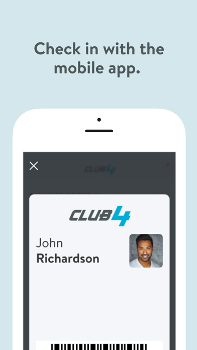 CLUB4 App Screenshot