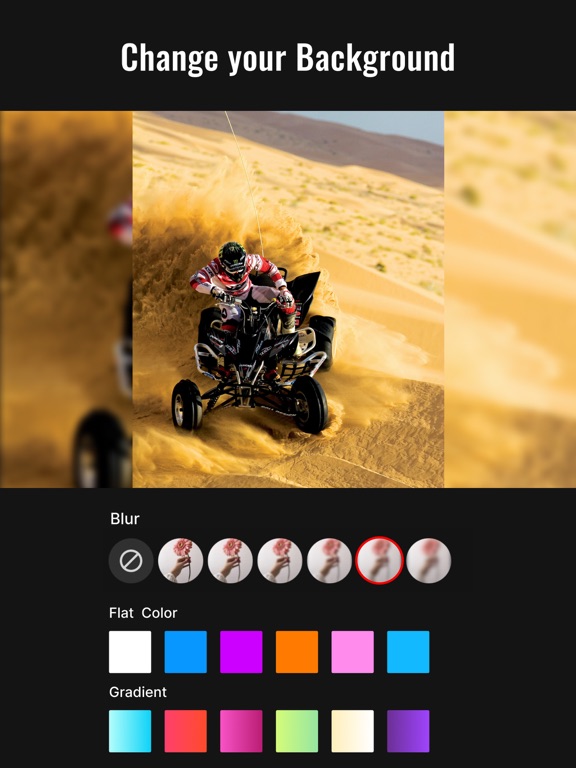 Chitro Video Editor & Maker iPad screenshot 6 - Photo & Video app