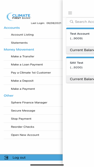 Climate First Bank Personal Screenshot