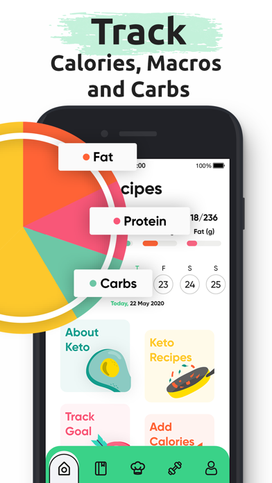 Screenshot #2 pour Low Carb Tracker