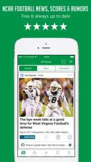 college football news & scores iphone screenshot 1