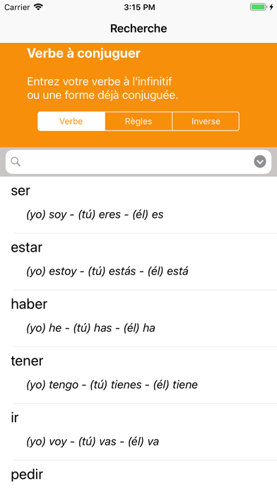 El Conjugador Screenshot