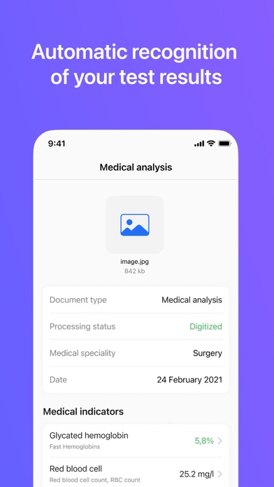 Mestory: My health, Medical ID Screenshot